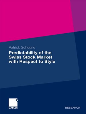 cover image of Predictability of the Swiss Stock Market with Respect to Style